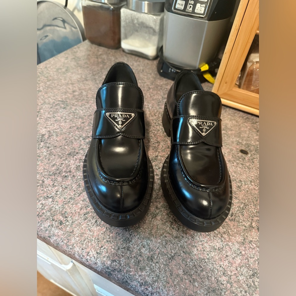 Prada Black Loafers for Women